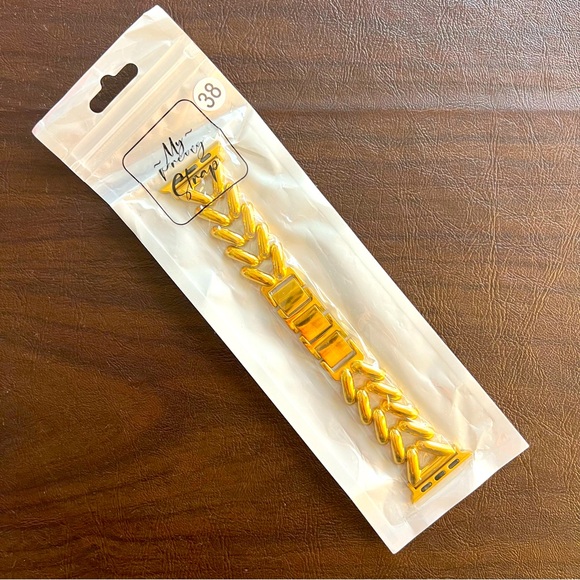 NEW My Pretty Strap Ariel Gold color Apple Watch Strap - watch band - Picture 3 of 6